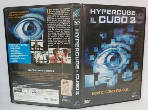 11663 dvd hypercube il cubo - dvd,