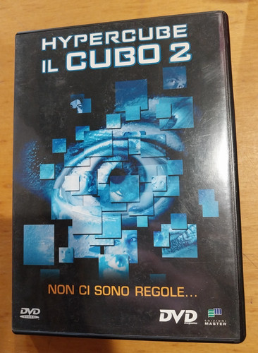 Dvd hypercube cubo 2002 - dvd,