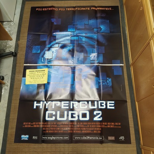 Manifesto originale hypercube - originale,